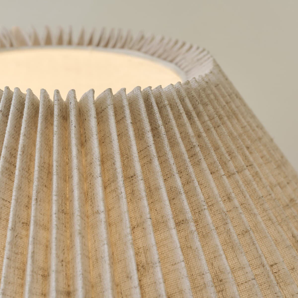 Made By Mayfair Cassini 1 Light Table Lamp in Brown Marble with Natural Linen Shade-img-6