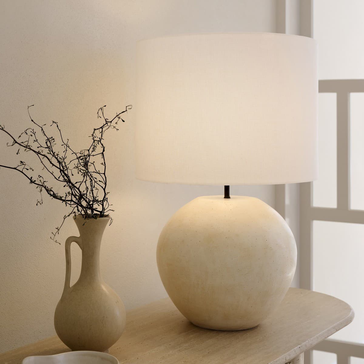 Mavis II 1 Light Small Table Lamp in Natural-img-2