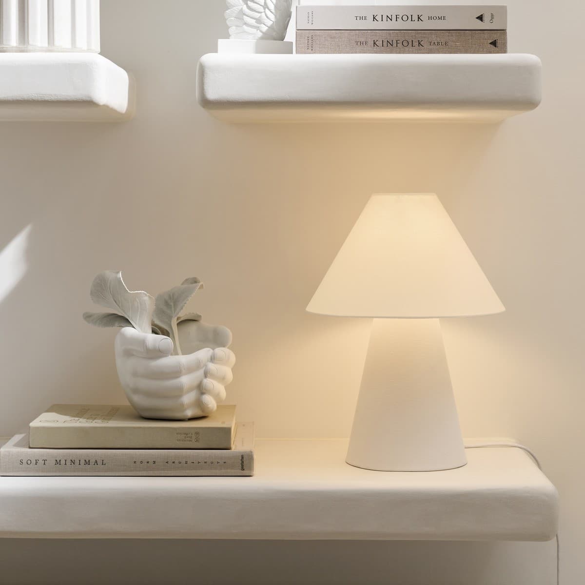 Atila 1 Light Table Lamp in Ivory, 2 Pack-img-5
