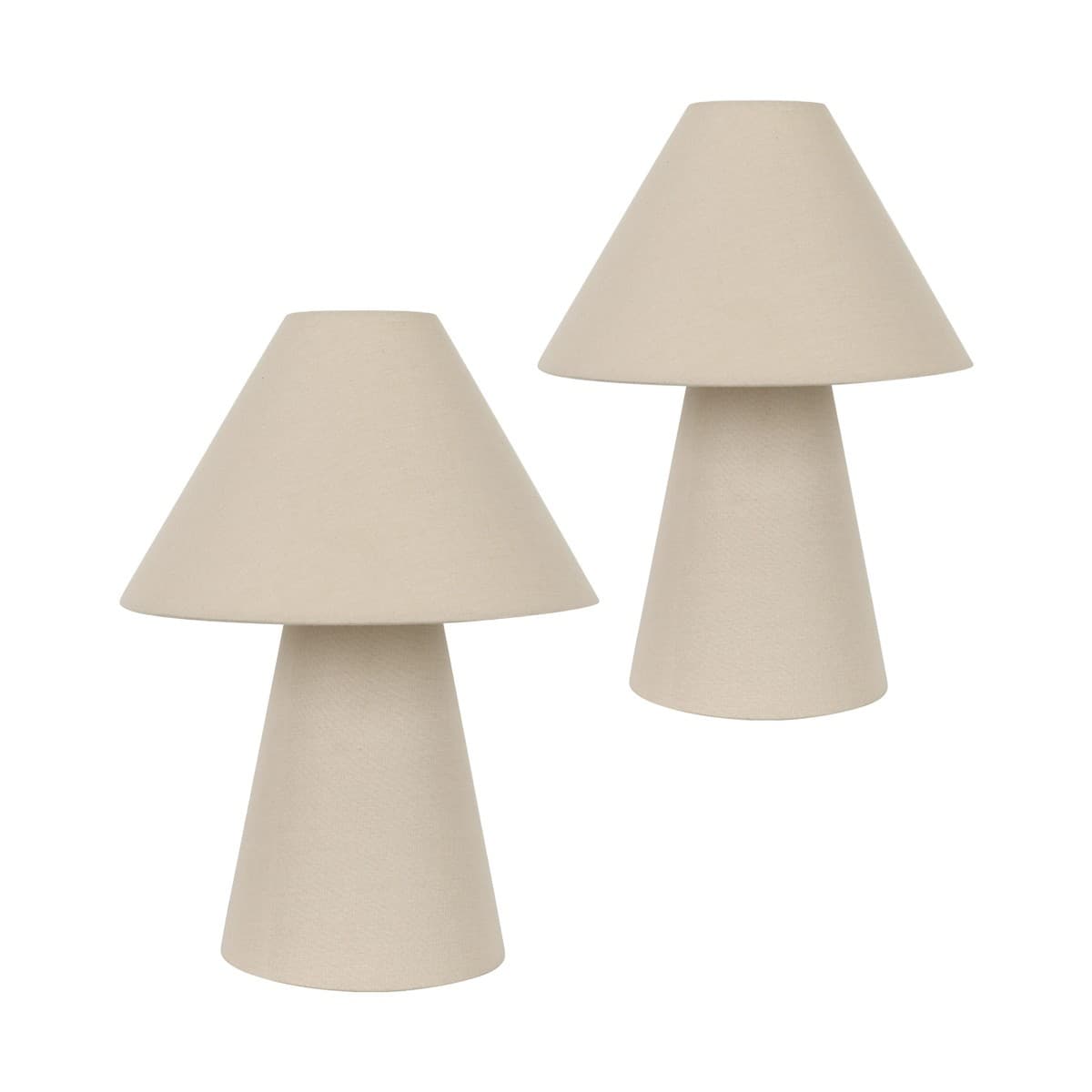 Atila 1 Light Table Lamp in Natural, 2 Pack-img-1