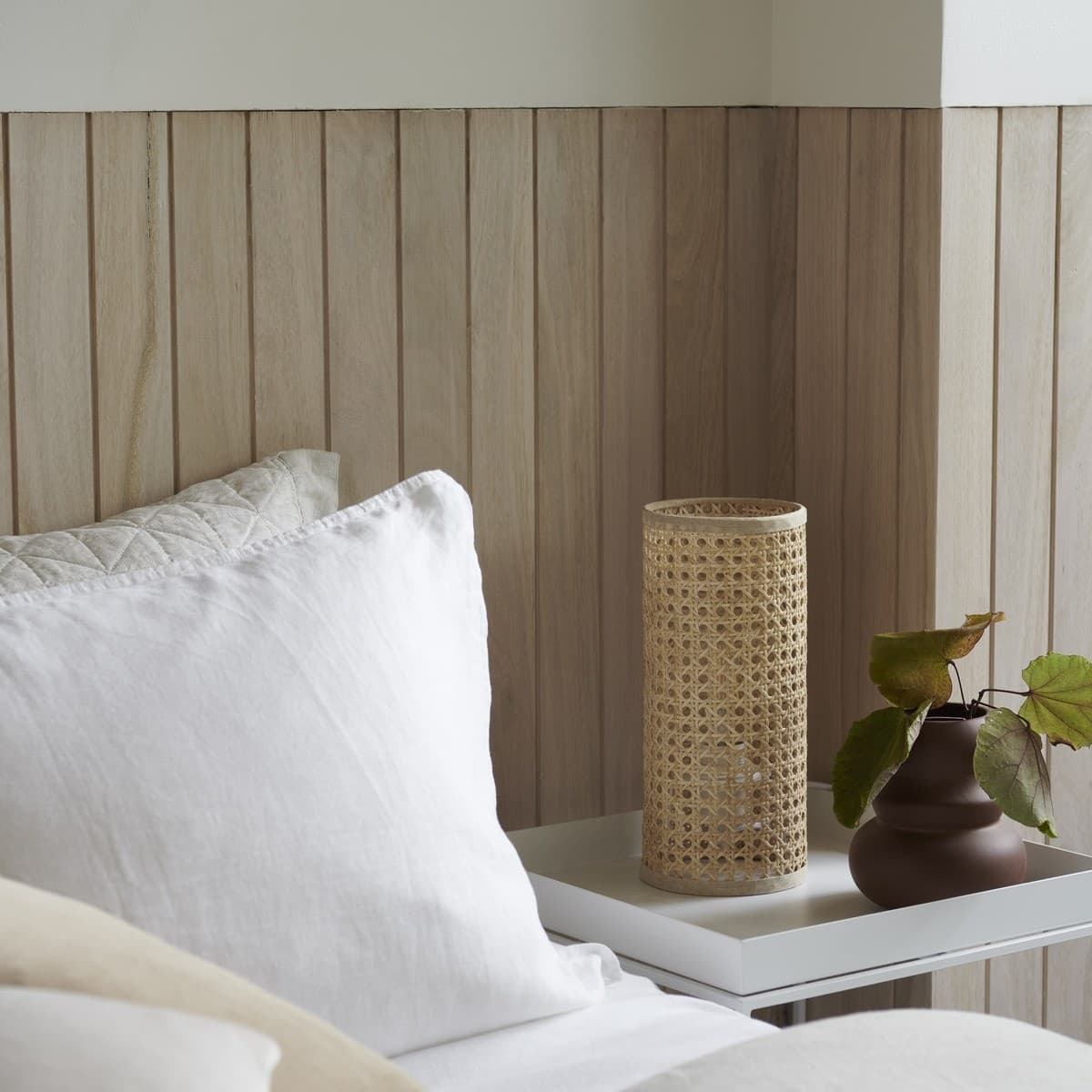 Latis 1 Light Table Lamp in Natural Rattan-img-3