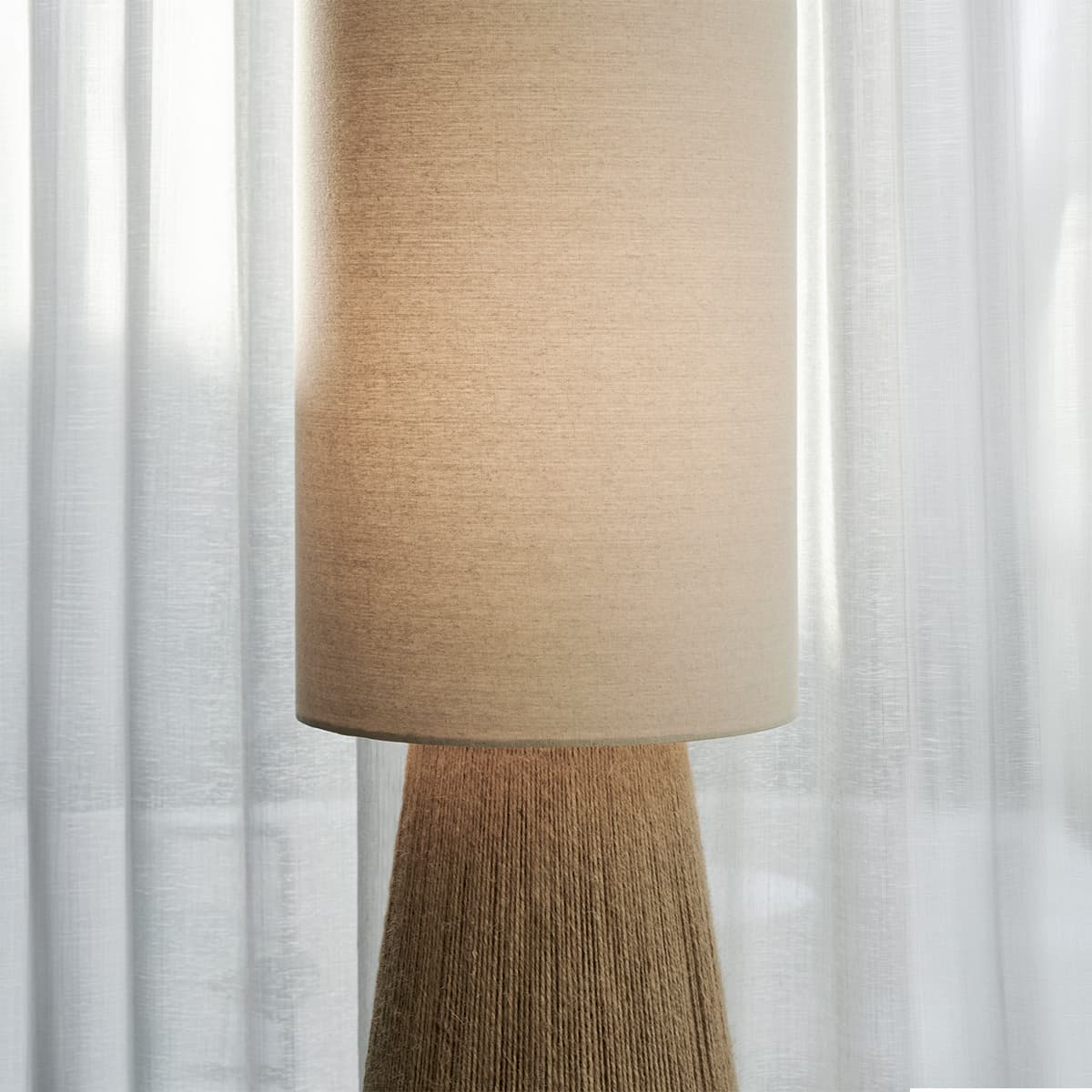 Moka 1 Light Floor Lamp in Natural-img-5