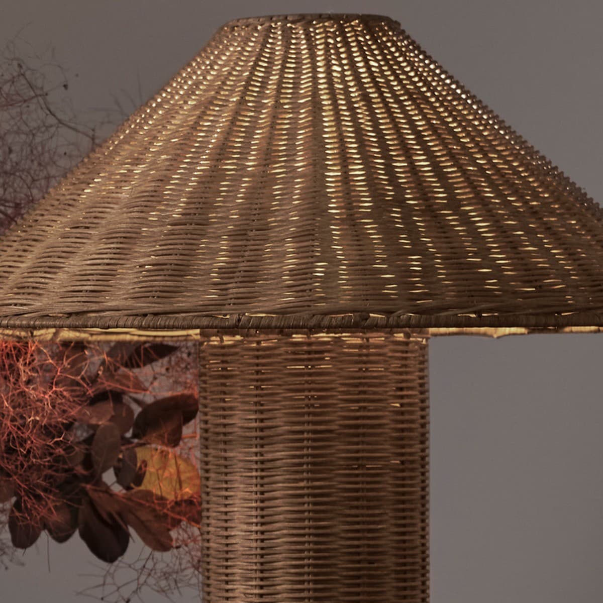 Sahara 1 Light Rattan Table Lamp in Natural-img-4