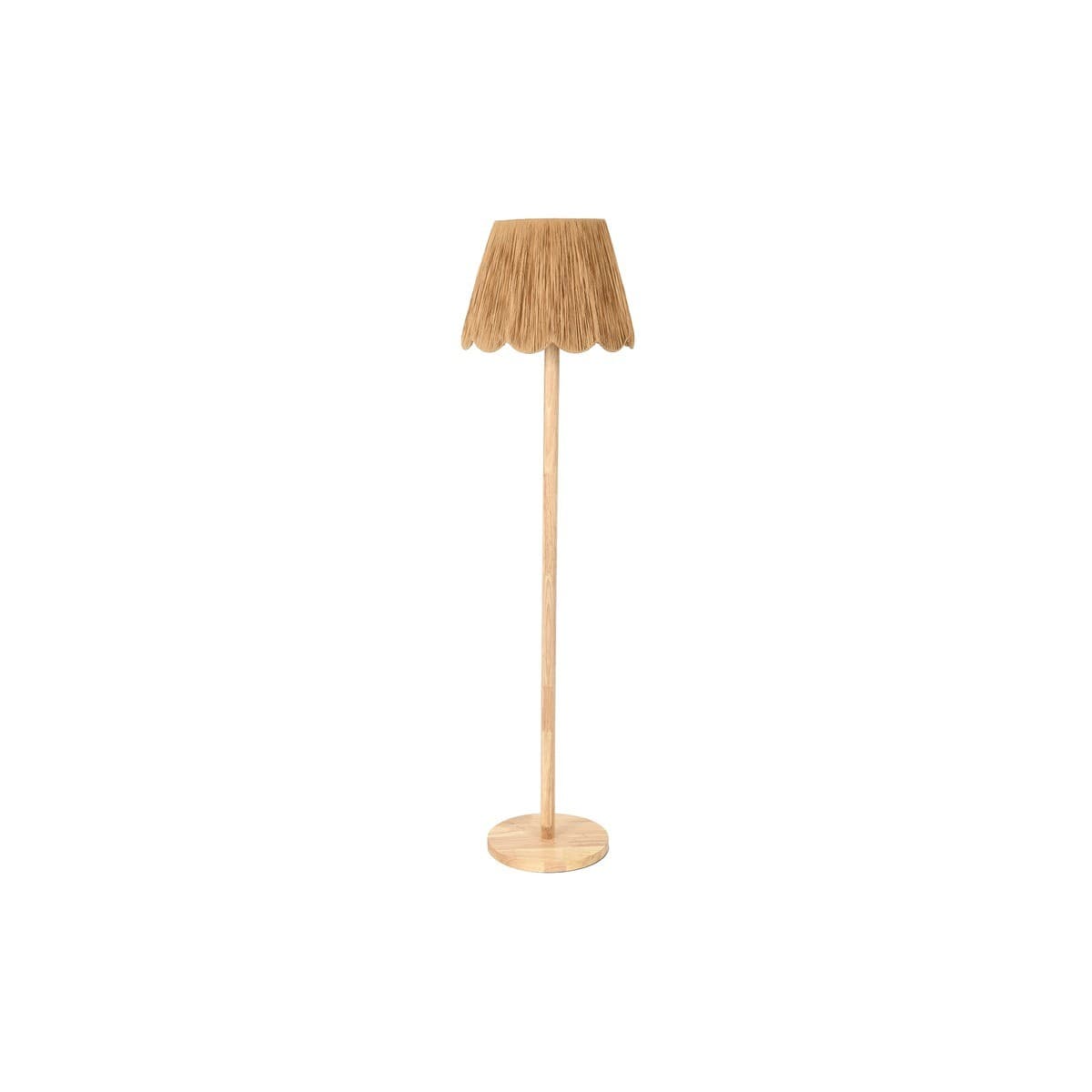 Goldie 1 Light Floor Lamp in Natural-img-1