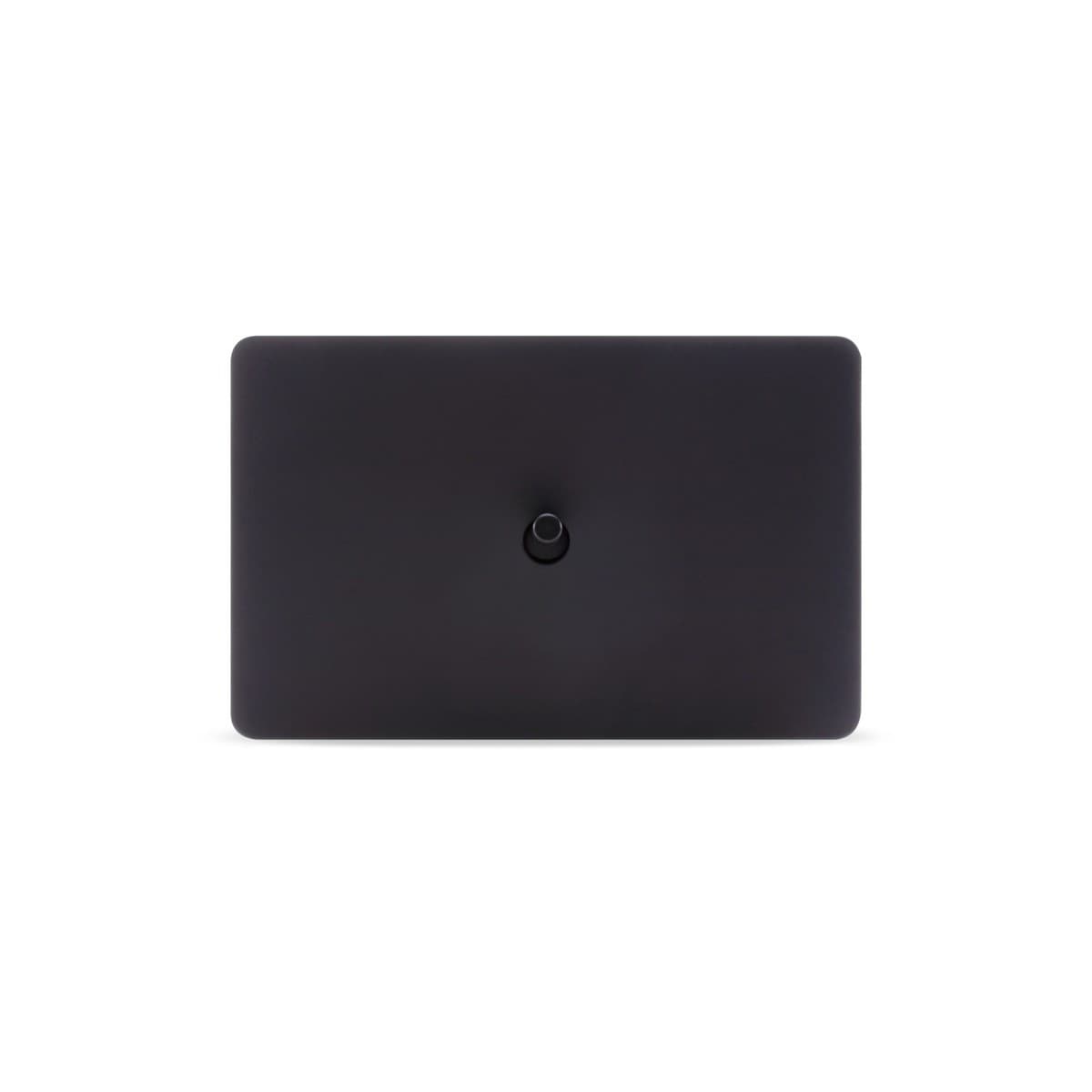 MFL Forge Modern 1 Gang Grid Plate Only in Black-img-1