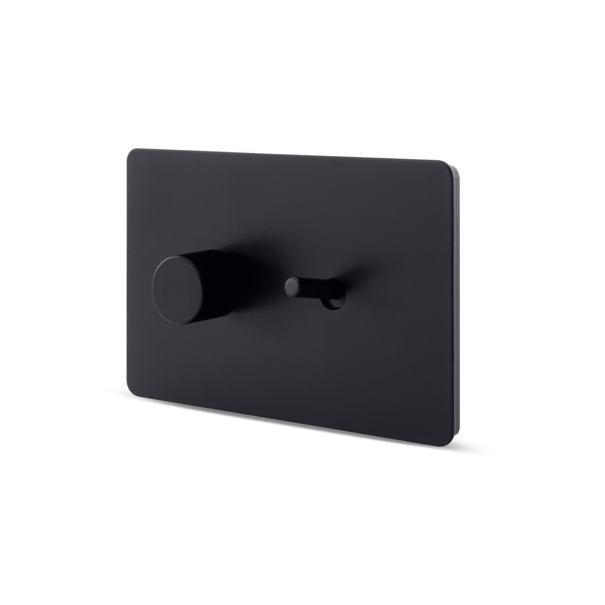 MFL Forge Modern 2 Gang Grid Plate Only in Black-img-5
