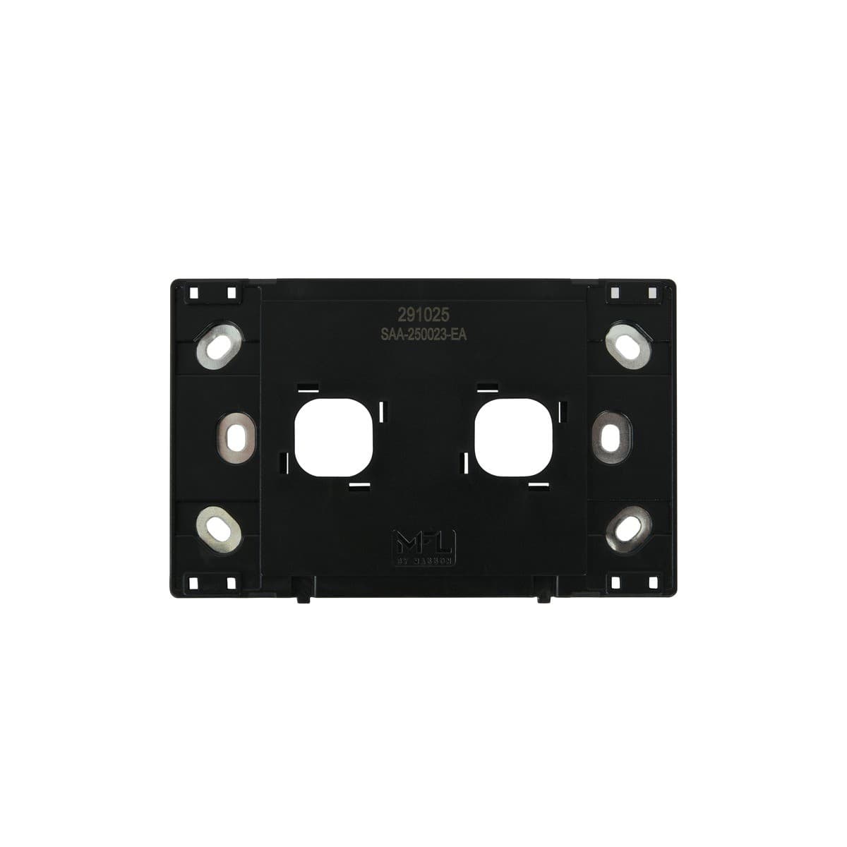 MFL Forge Modern 2 Gang Grid Plate Only in Black-img-7