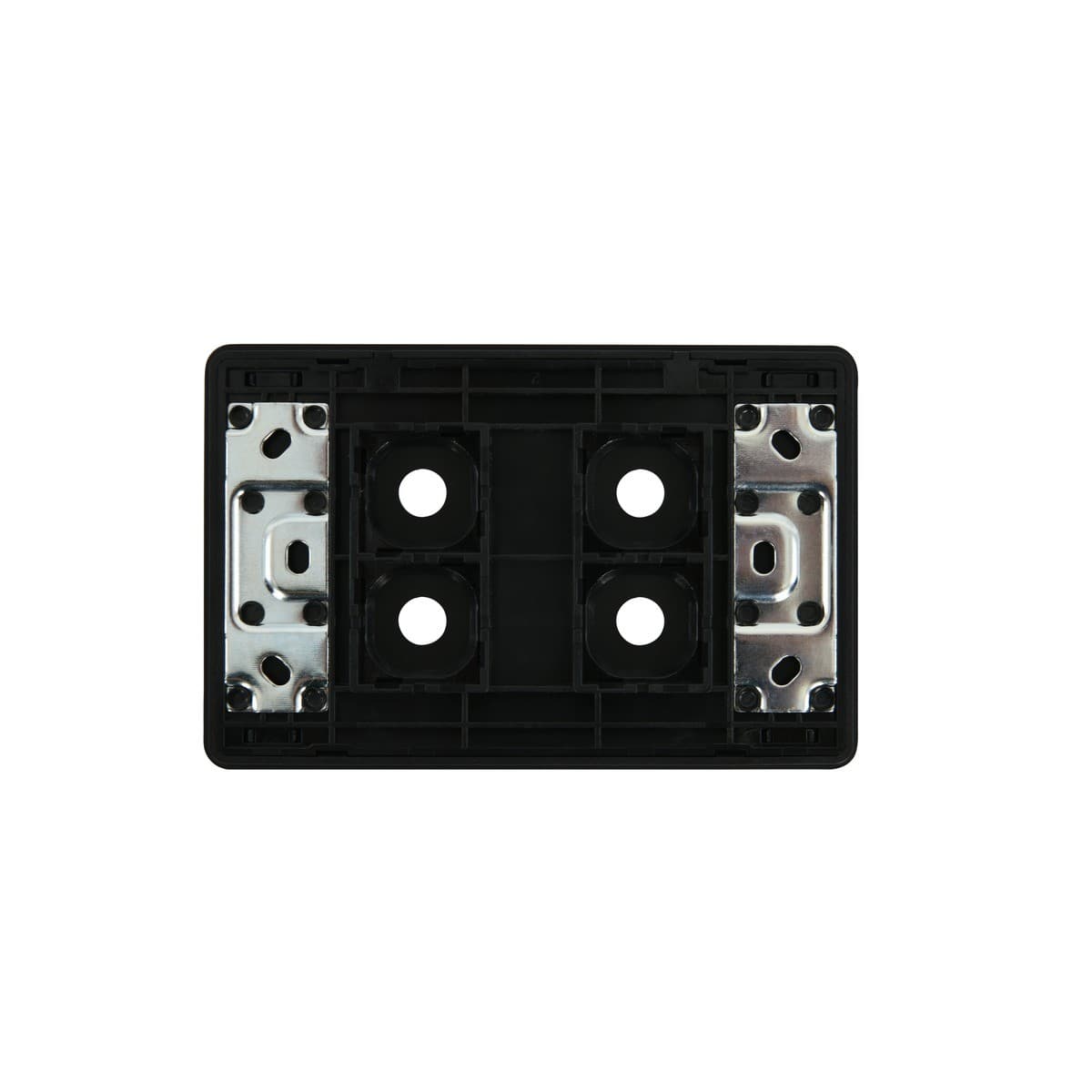 MFL Forge Modern 4 Gang Grid Plate Only in Black-img-6