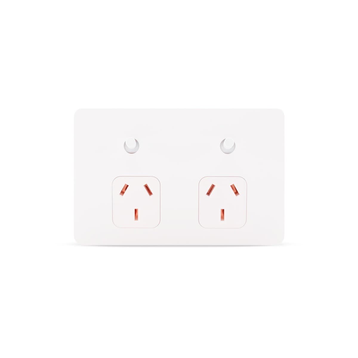 MFL Forge Modern Twin GPO in White-img-1