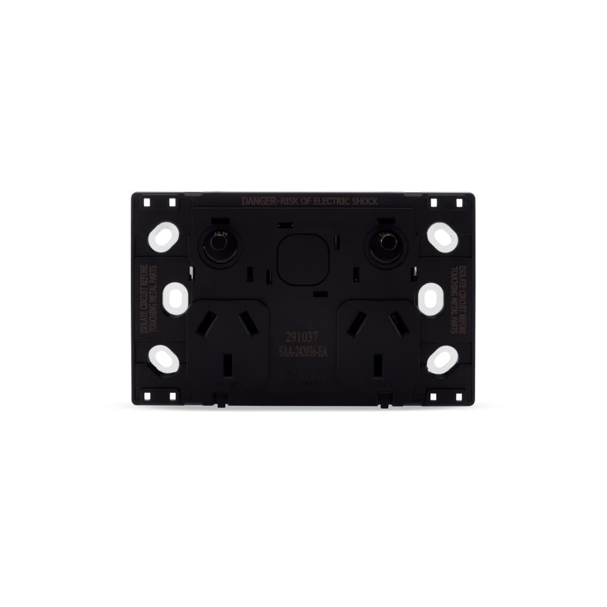 MFL Forge Modern Twin GPO in Black-img-4