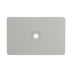 MFL Forge Heritage 1 Gang Grid Plate Only in White