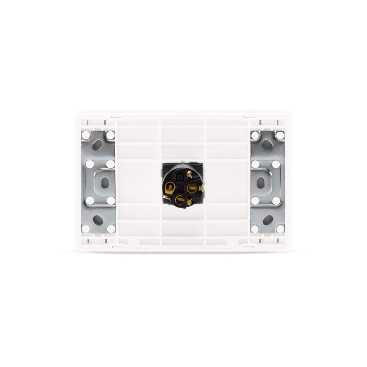 MFL Forge Heritage 1 Gang Grid Plate Only in White-img-3
