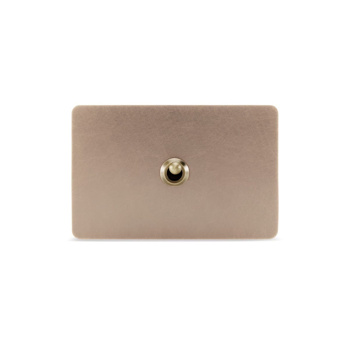 MFL Forge Heritage 1 Gang Grid Plate Only in Antique Brass-img-1