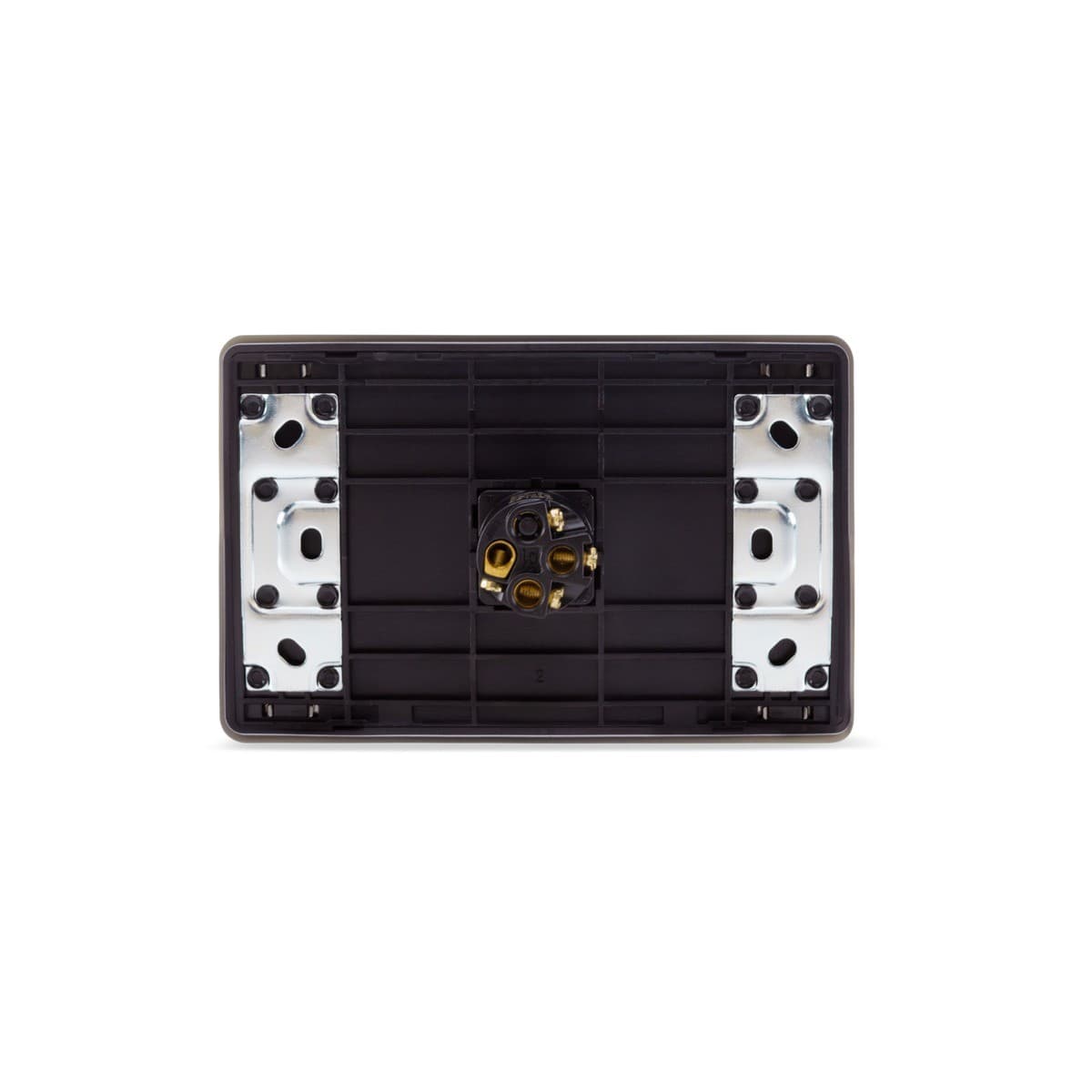 MFL Forge Heritage 1 Gang Grid Plate Only in Antique Brass-img-3