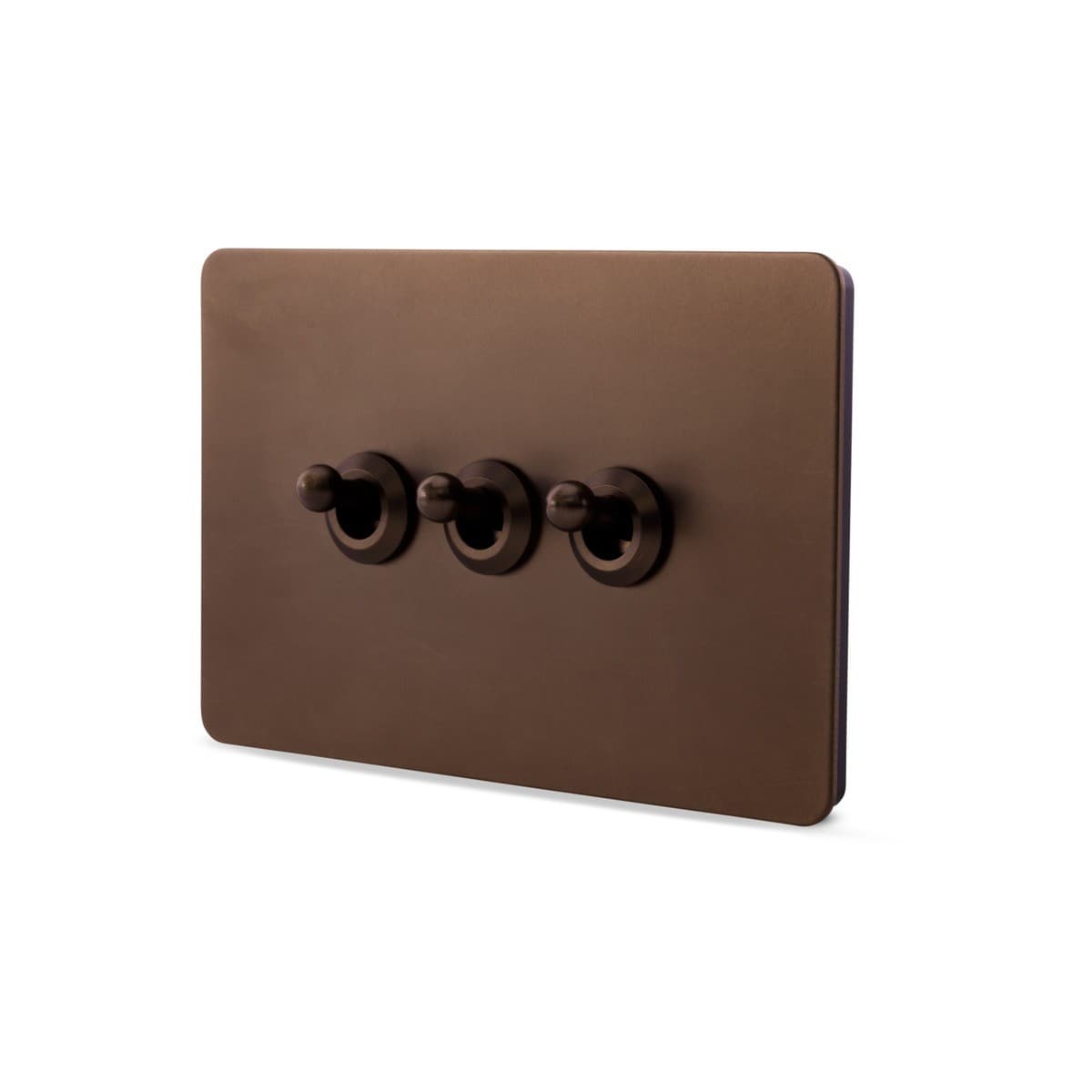 MFL Forge Heritage 3 Gang Grid Plate Only in Bronze-img-2