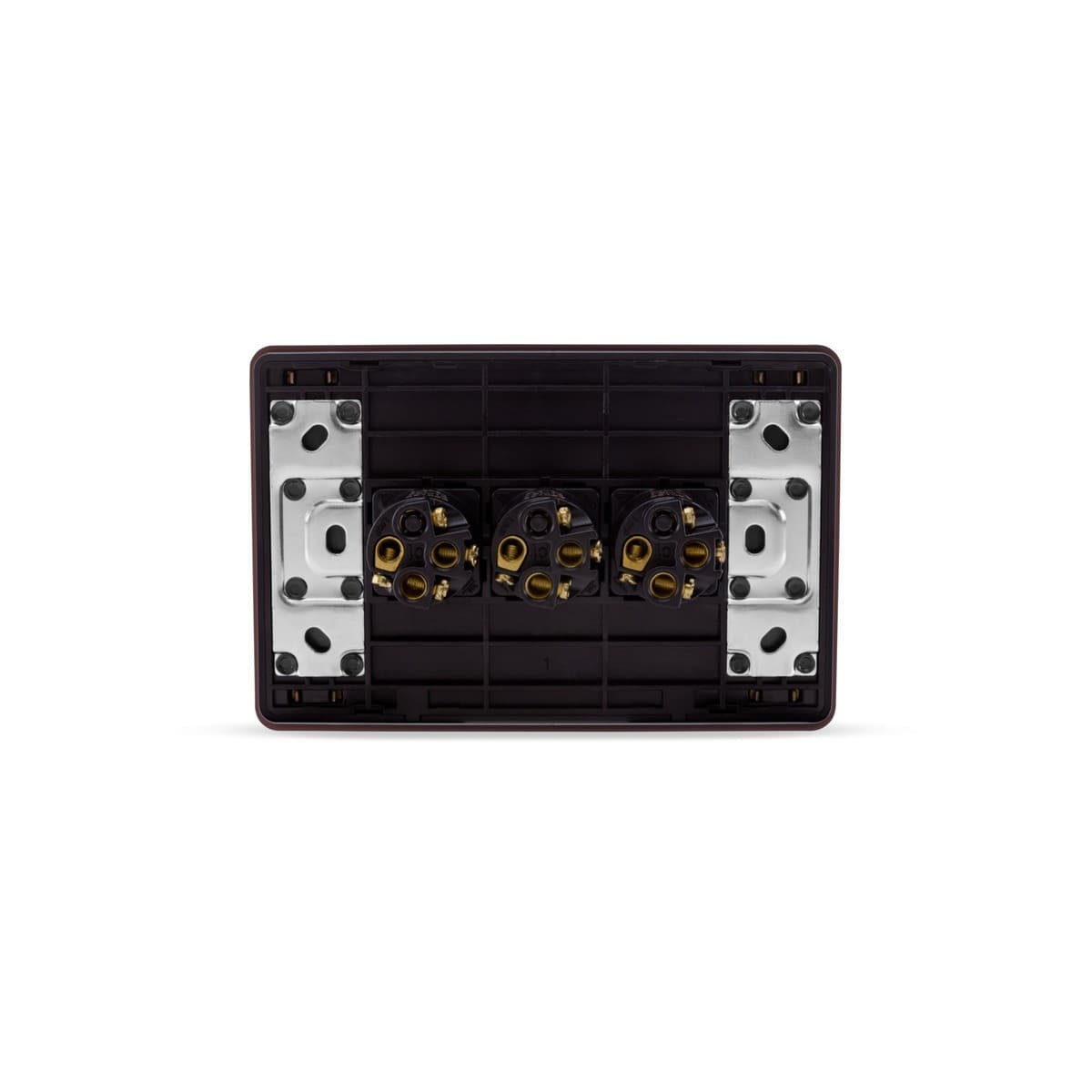 MFL Forge Heritage 3 Gang Grid Plate Only in Bronze-img-3