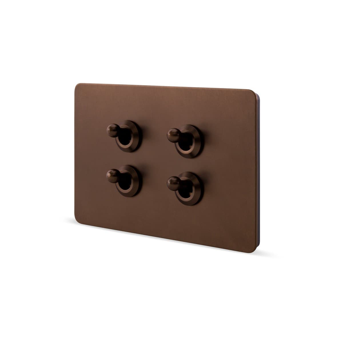 MFL Forge Heritage 4 Gang Grid Plate Only in Bronze-img-2