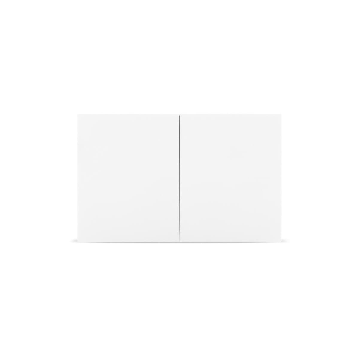 MFL Axis 2 Gang Switch in White-img-1