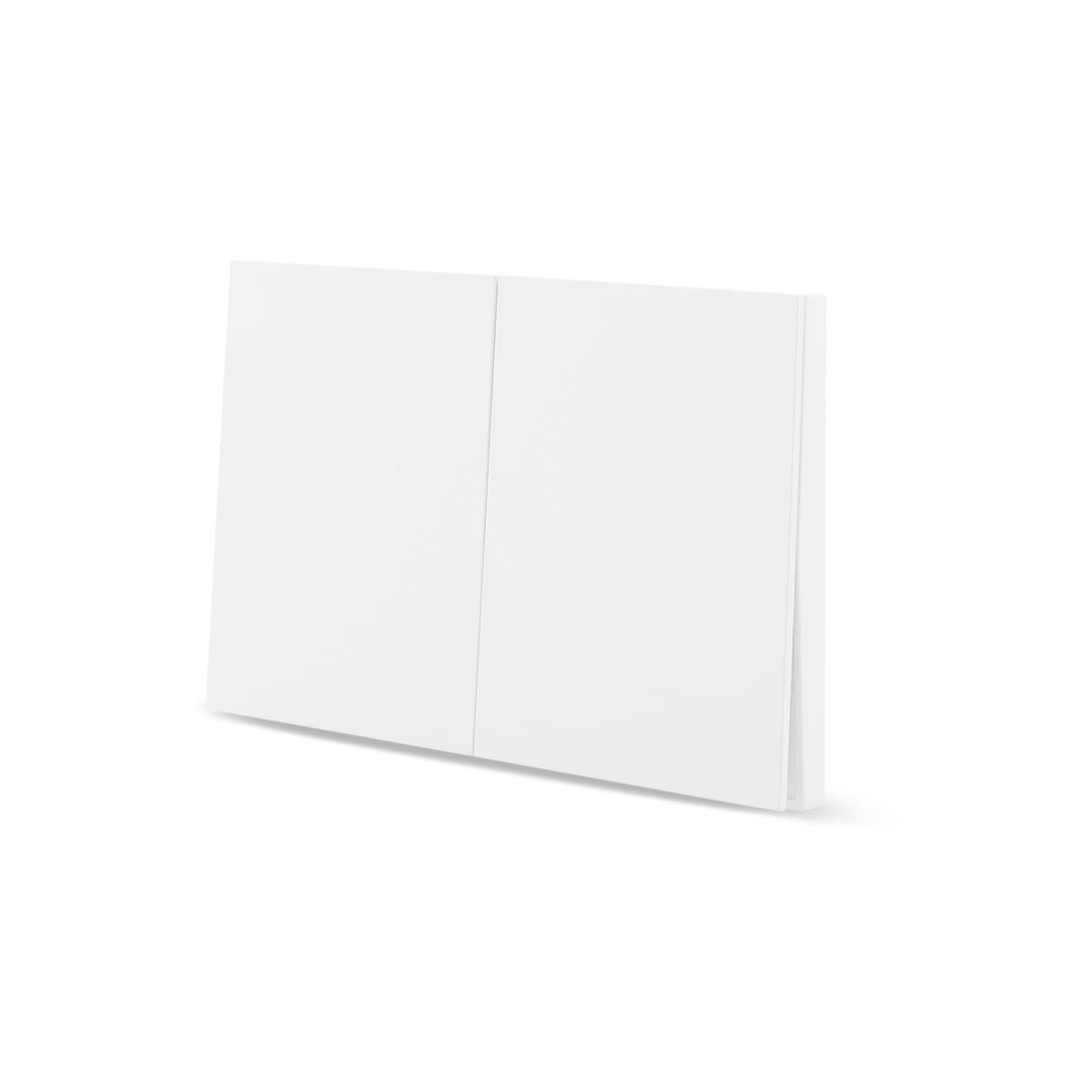 MFL Axis 2 Gang Switch in White-img-2