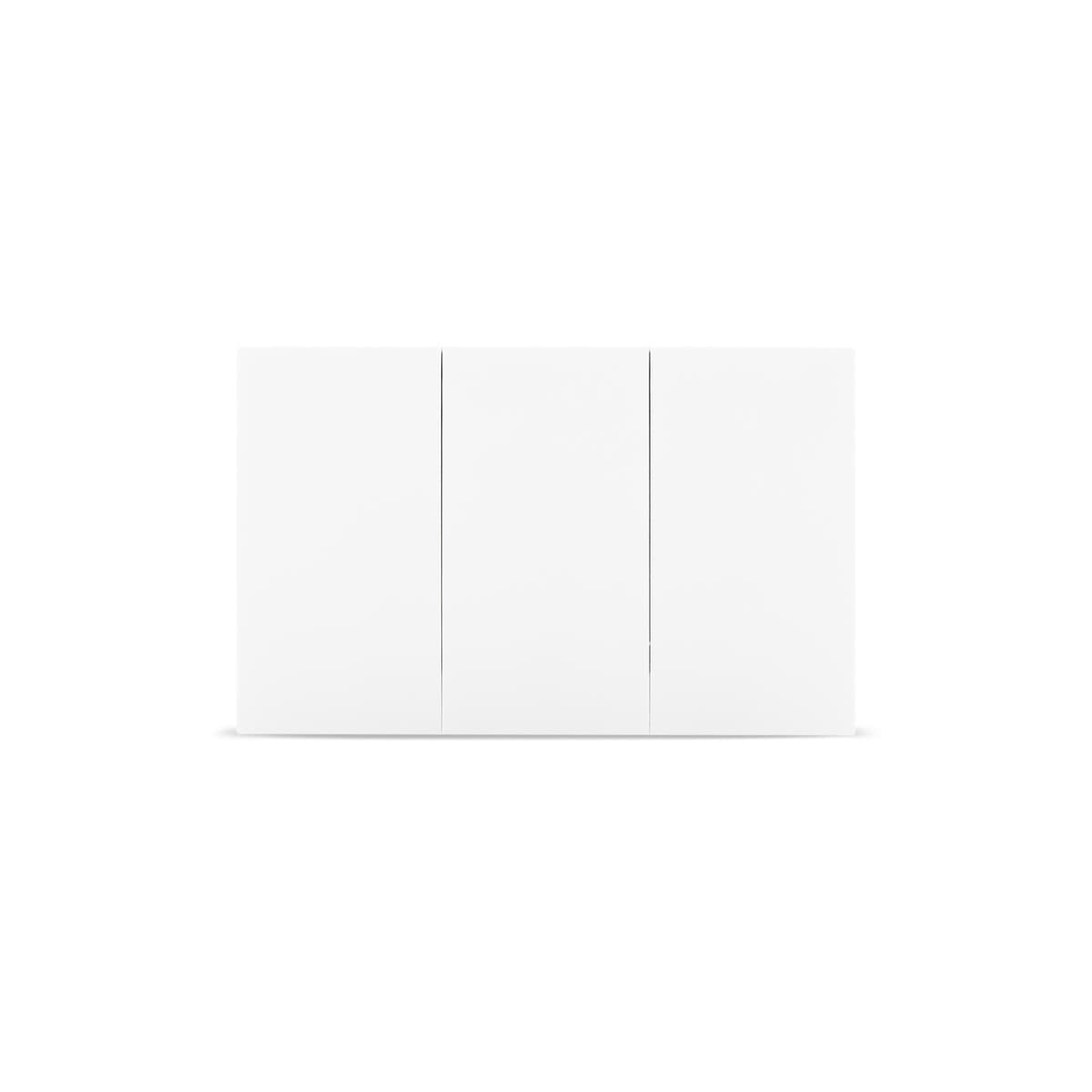 MFL Axis 3 Gang Switch in White-img-1