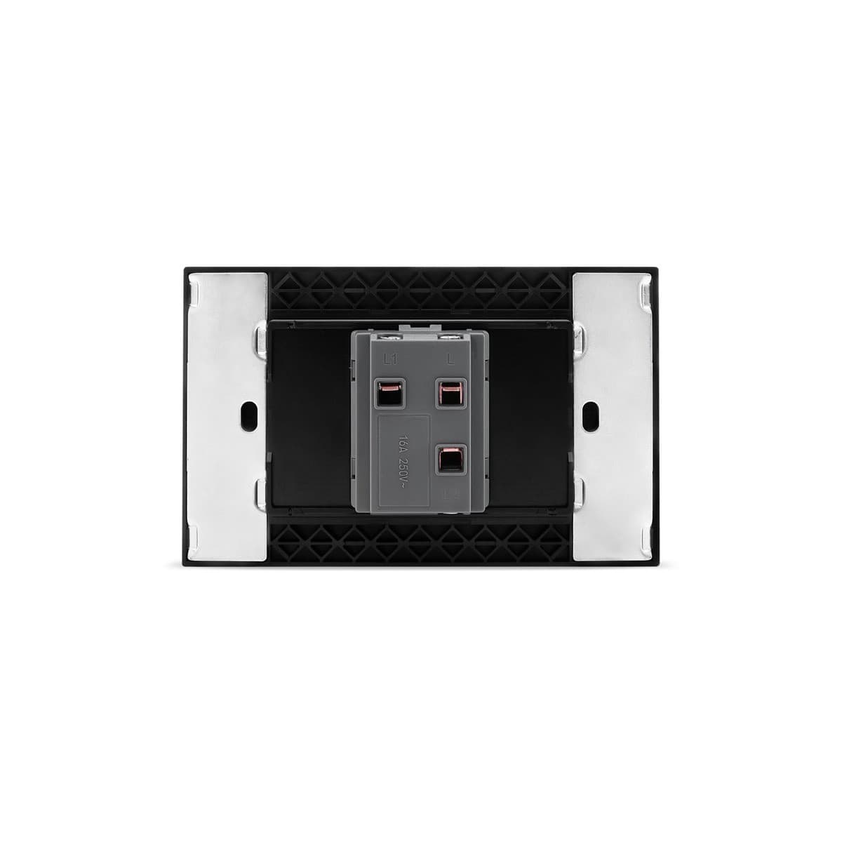 MFL Axis 1 Gang Switch in Black-img-3