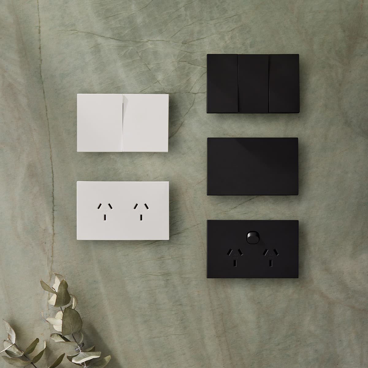 MFL Axis 1 Gang Switch in Black-img-6