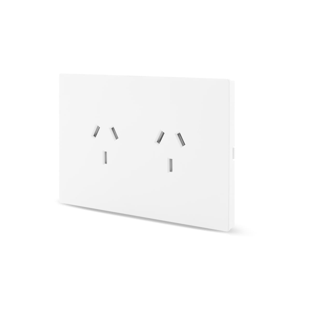 MFL Axis Twin GPO in White-img-2