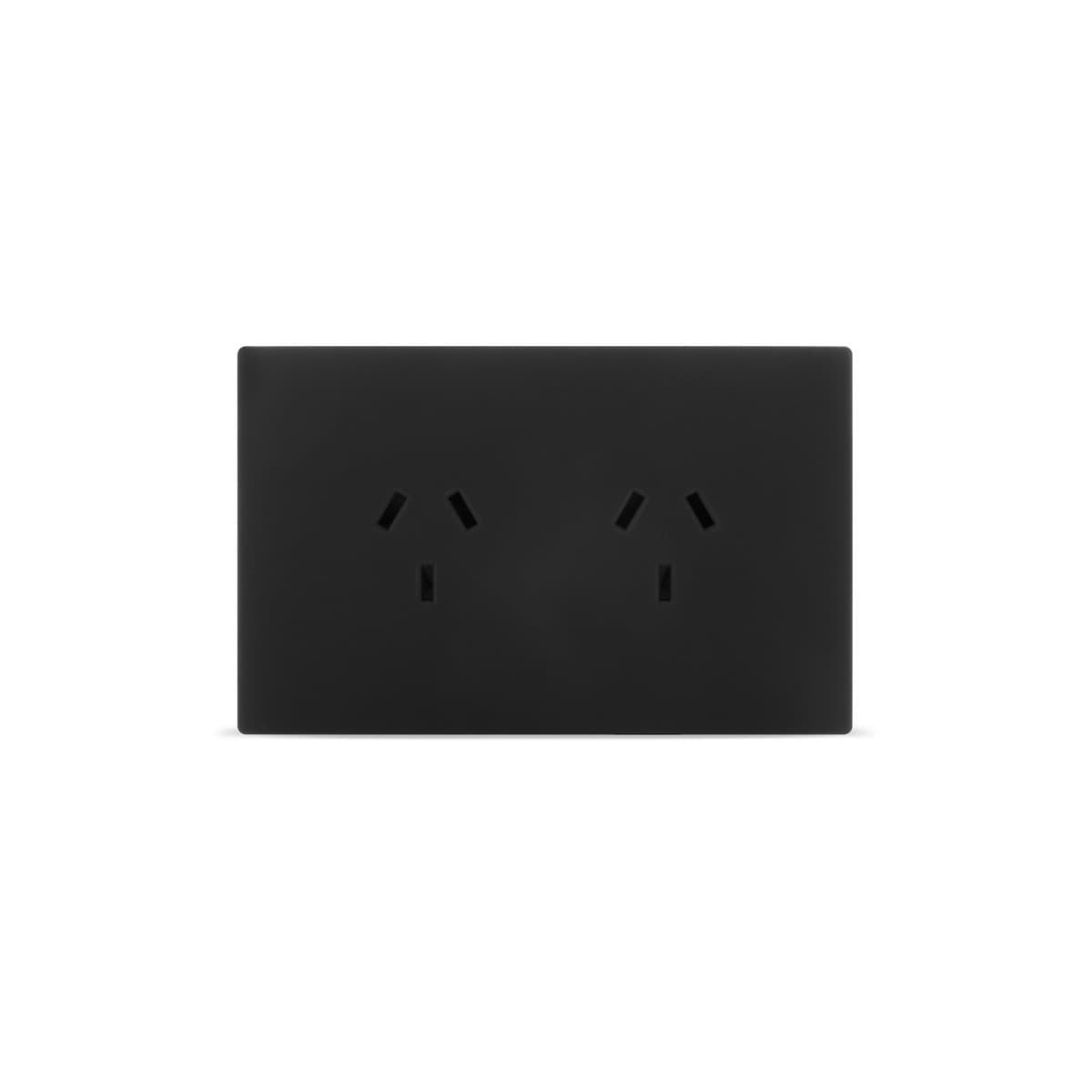 MFL Axis Twin GPO in Black-img-1