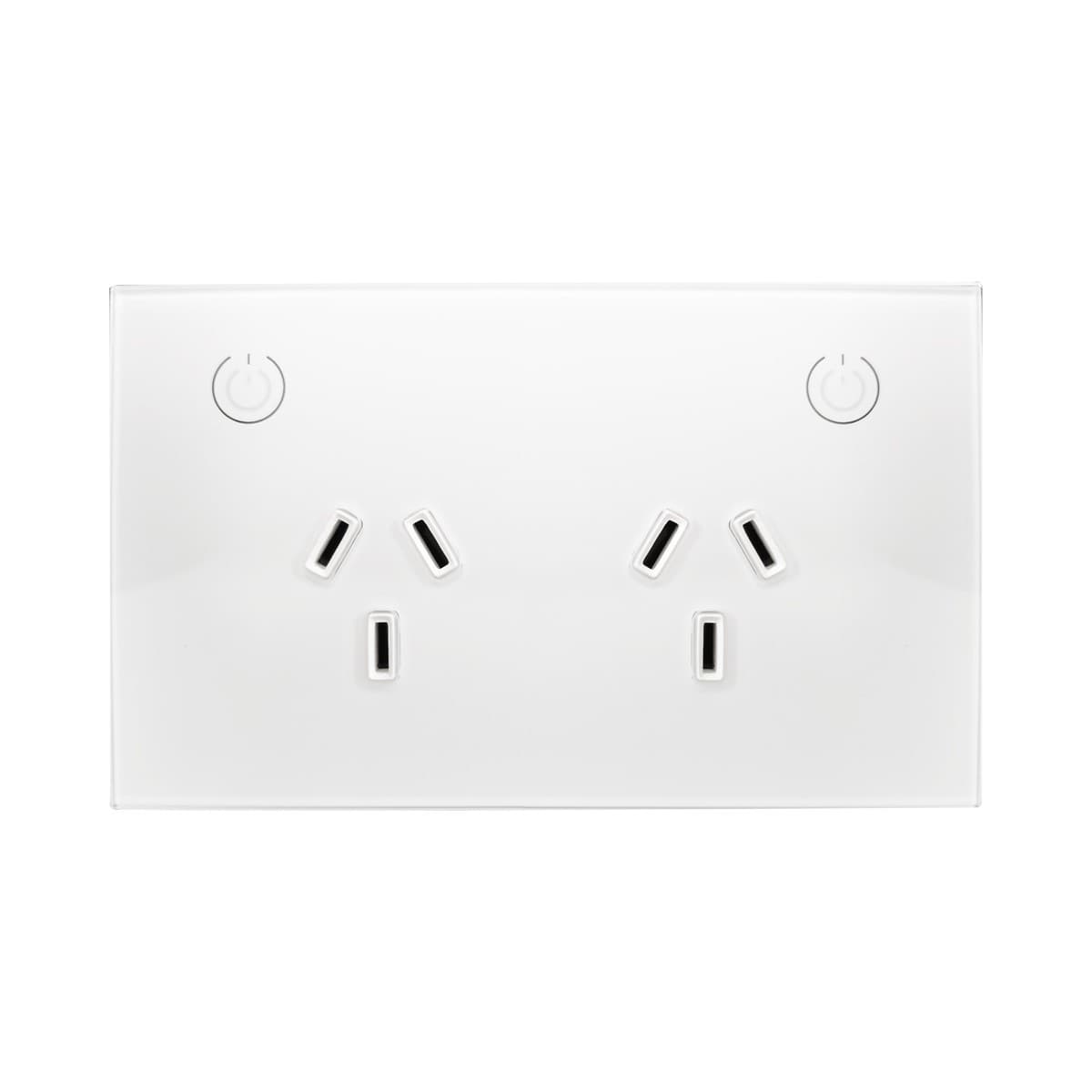Lucci Connect Glass GPO in White-img-1
