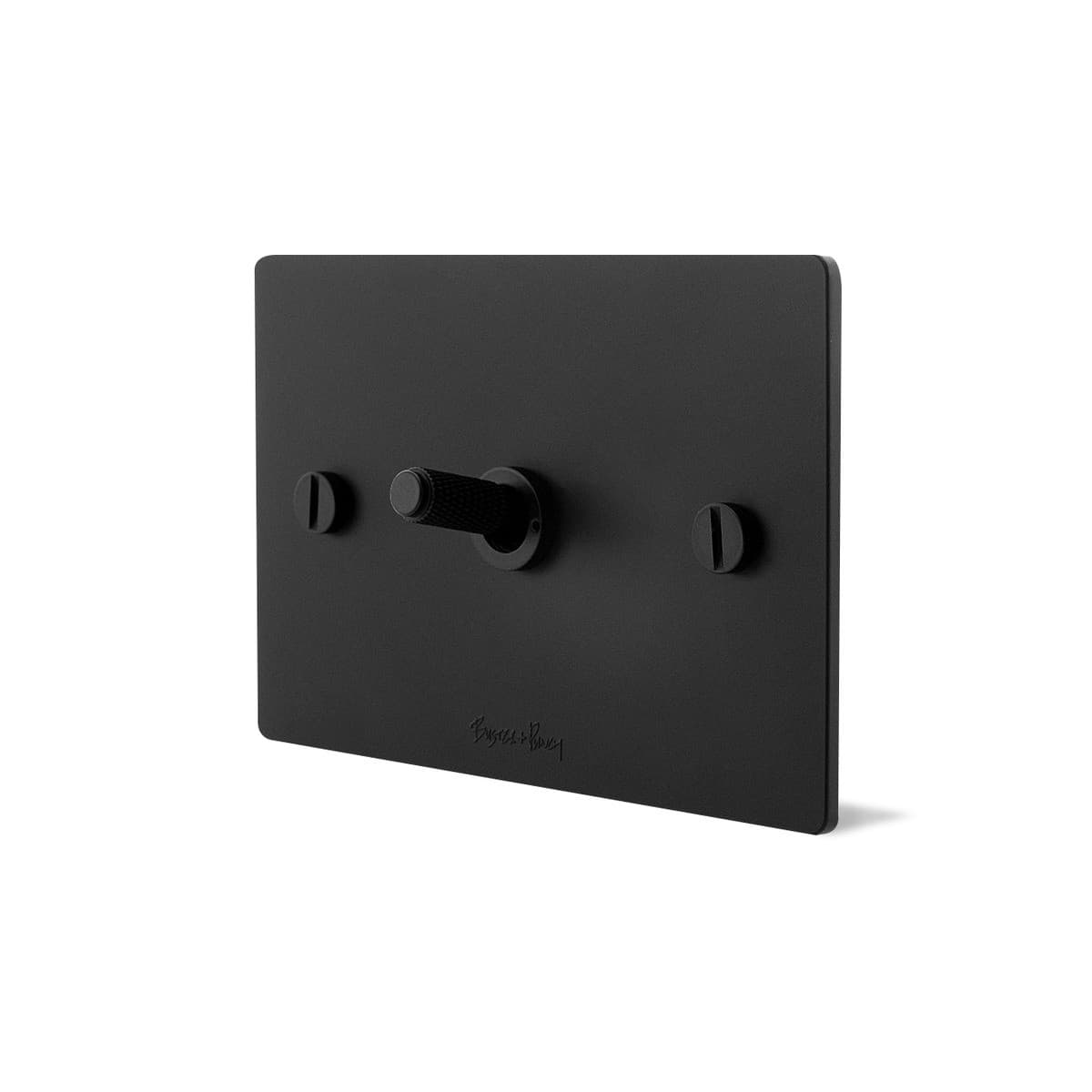Buster + Punch V2 1 Gang Switch in Black-img-2