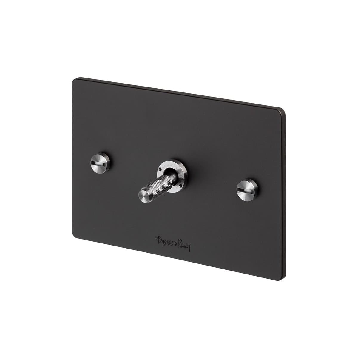 Buster + Punch V2 1 Gang Switch in Black-img-4
