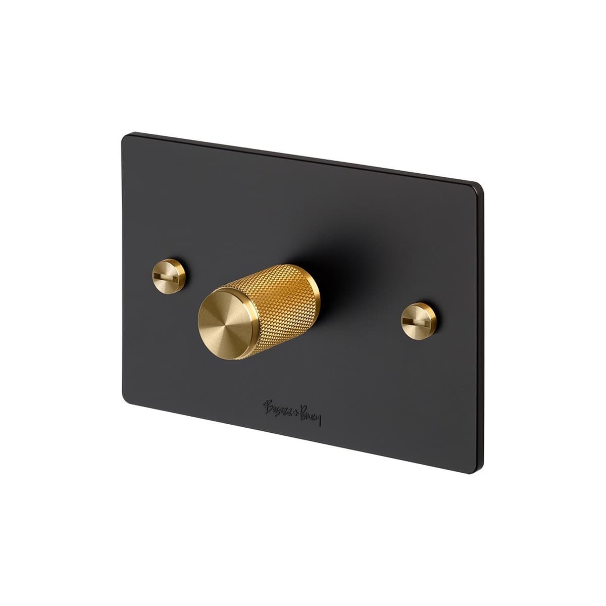 Buster + Punch V2 1 Gang Dimmer in Black-img-5