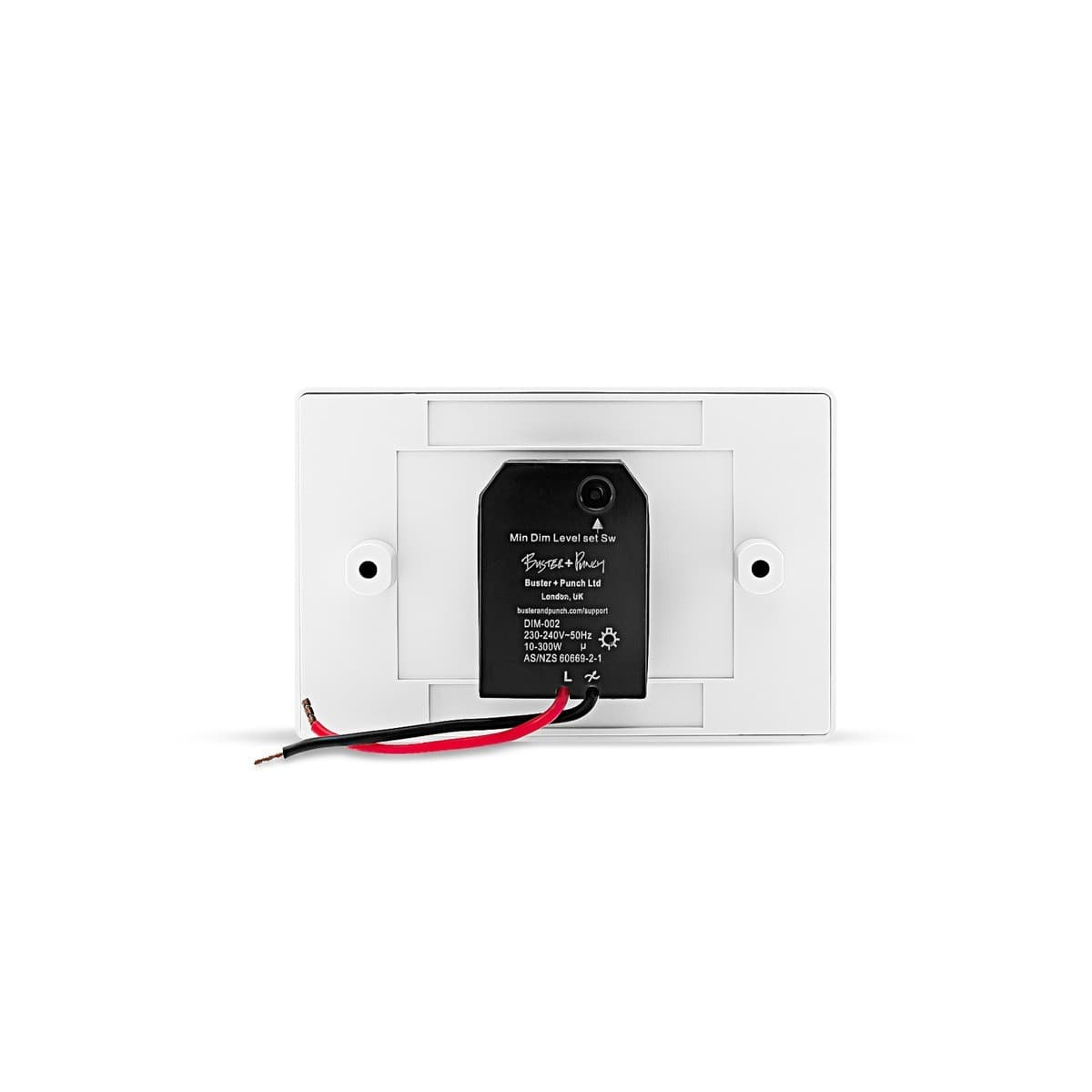Buster + Punch V2 1 Gang Dimmer in White-img-3