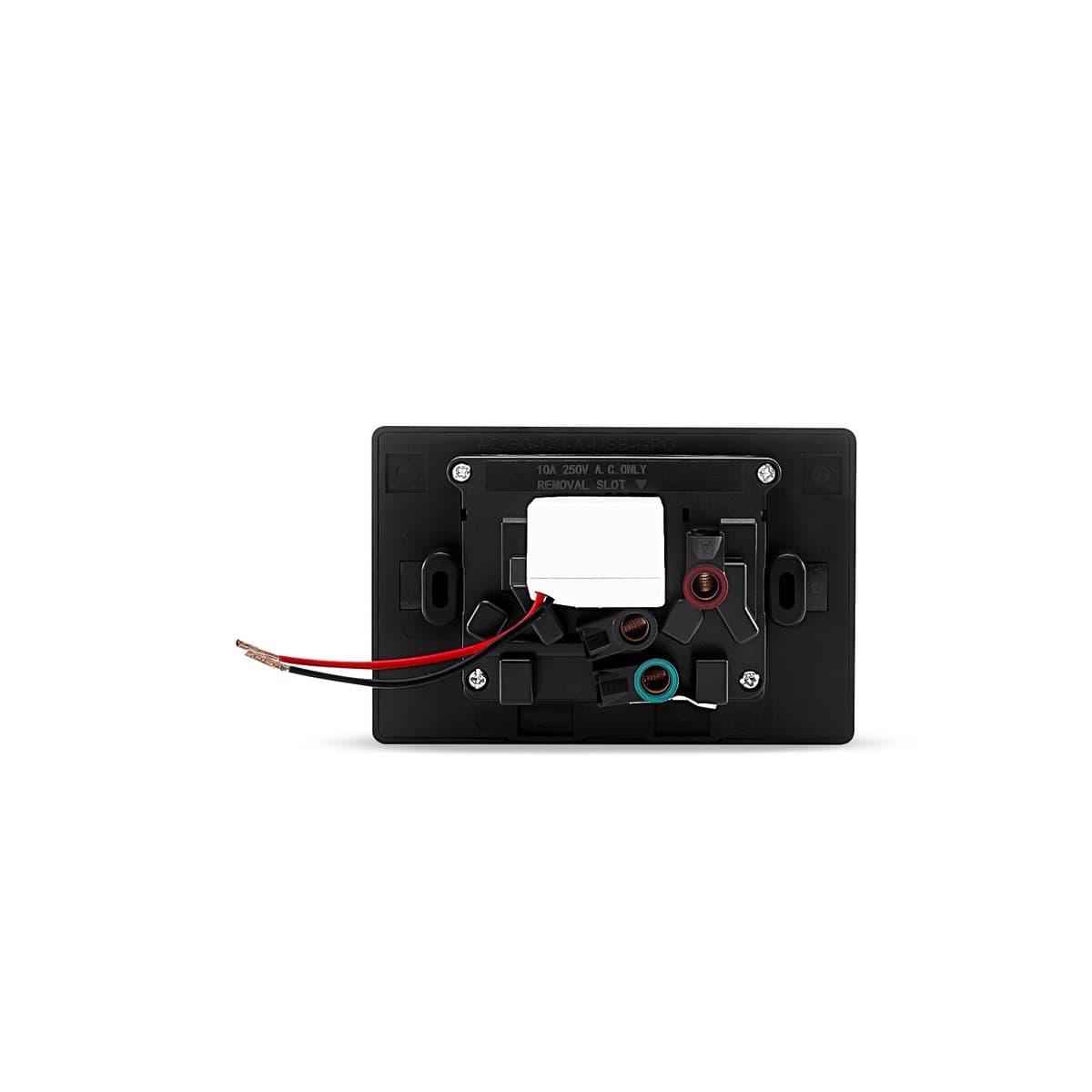 Buster + Punch V2 Double GPO with USB A+C Port in Black-img-4