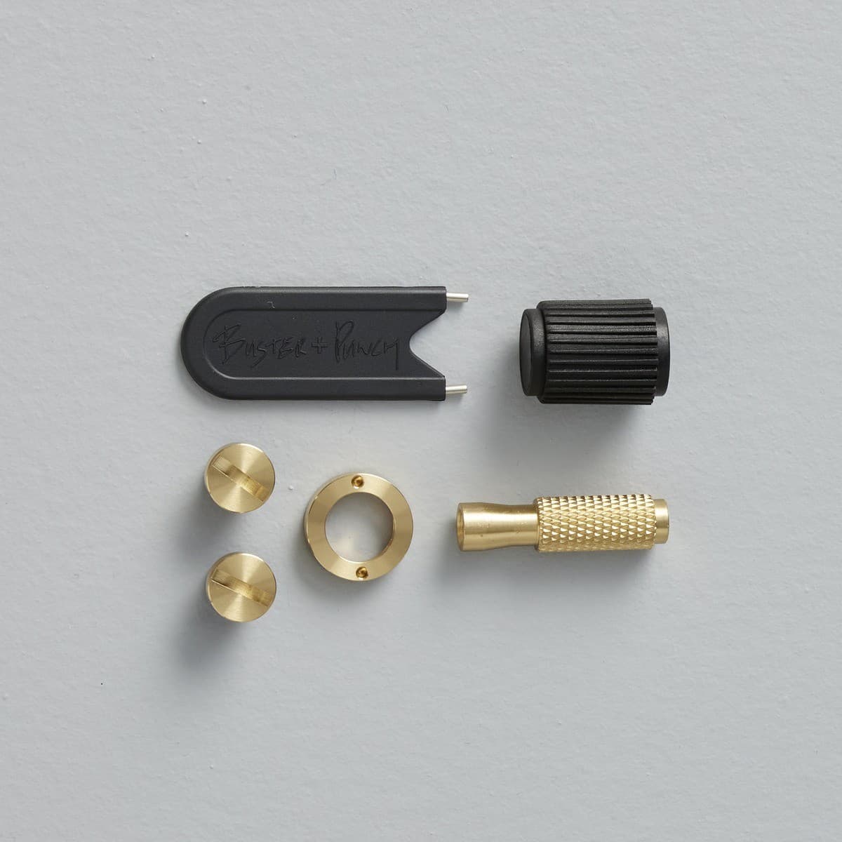 Buster + Punch Toggle Electrical Detail Kit in Brass-img-3