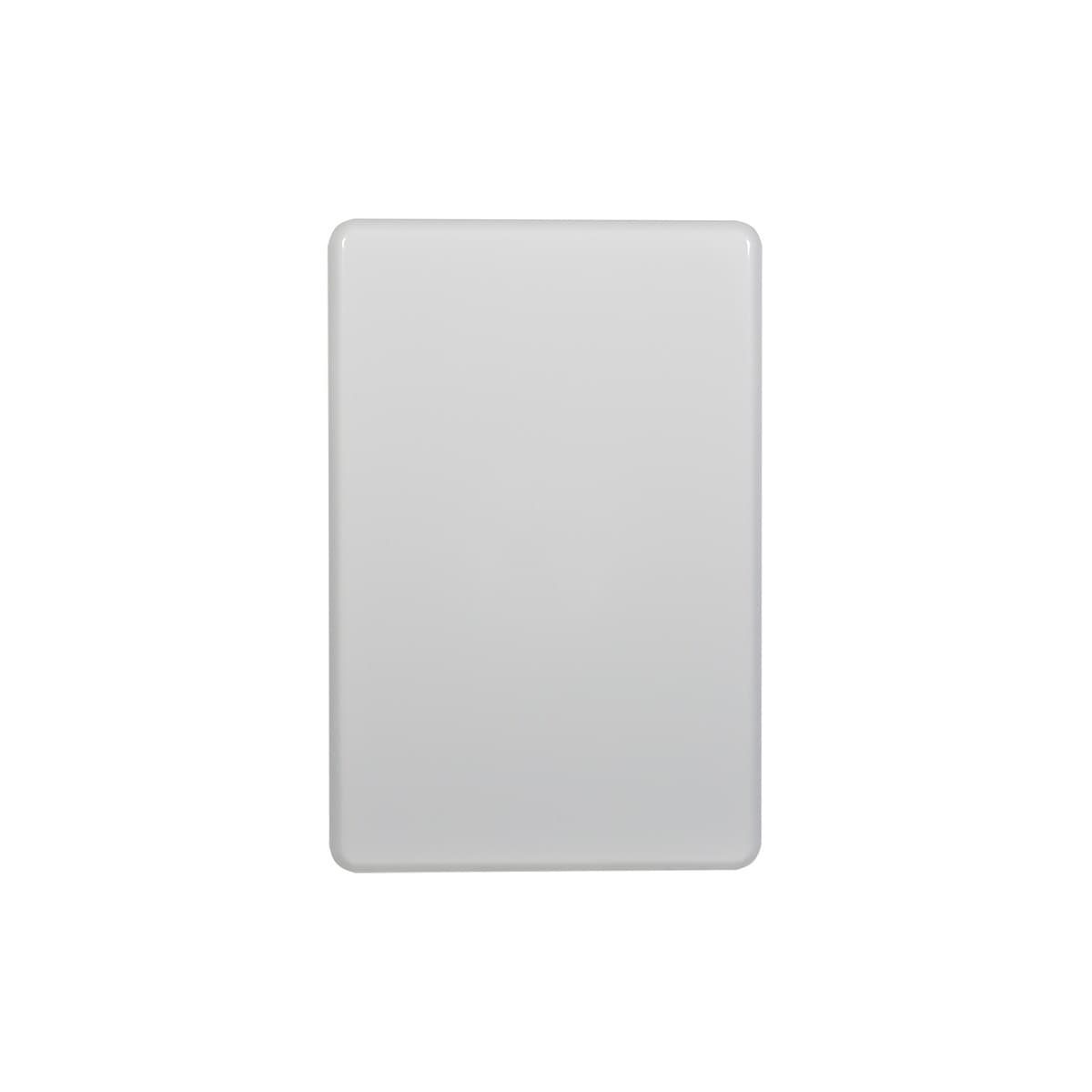 Lucci Power Quantum Blank Face Plate Only in Matte White
