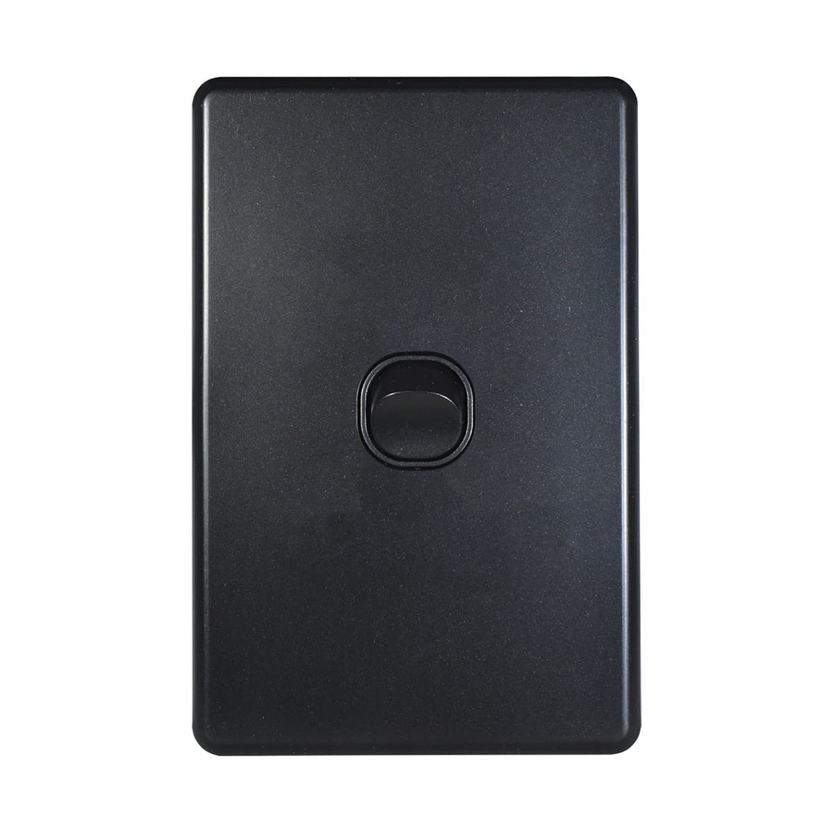 Lucci Power Quantum 1 Gang Switch Only in Matte Black