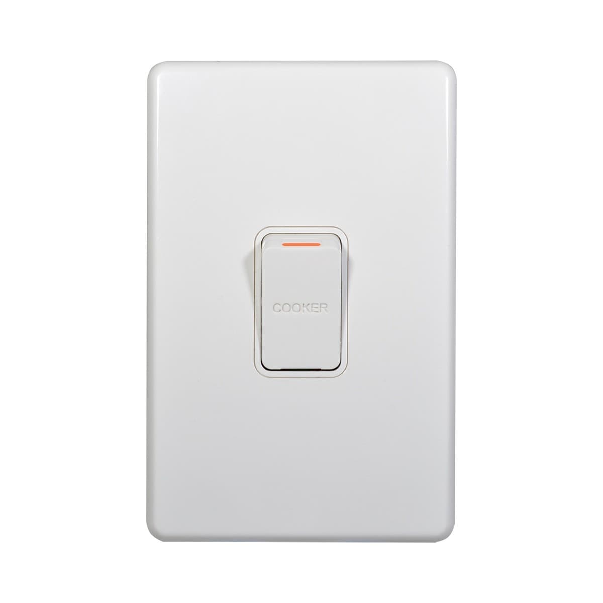 Lucci Power 45A Vertical Double Pole Oven Switch in White-img-1