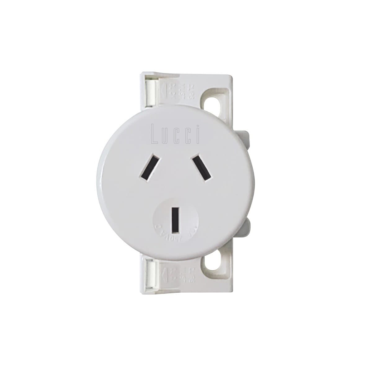 Lucci Power Quick Connect Surface Socket in White-img-1