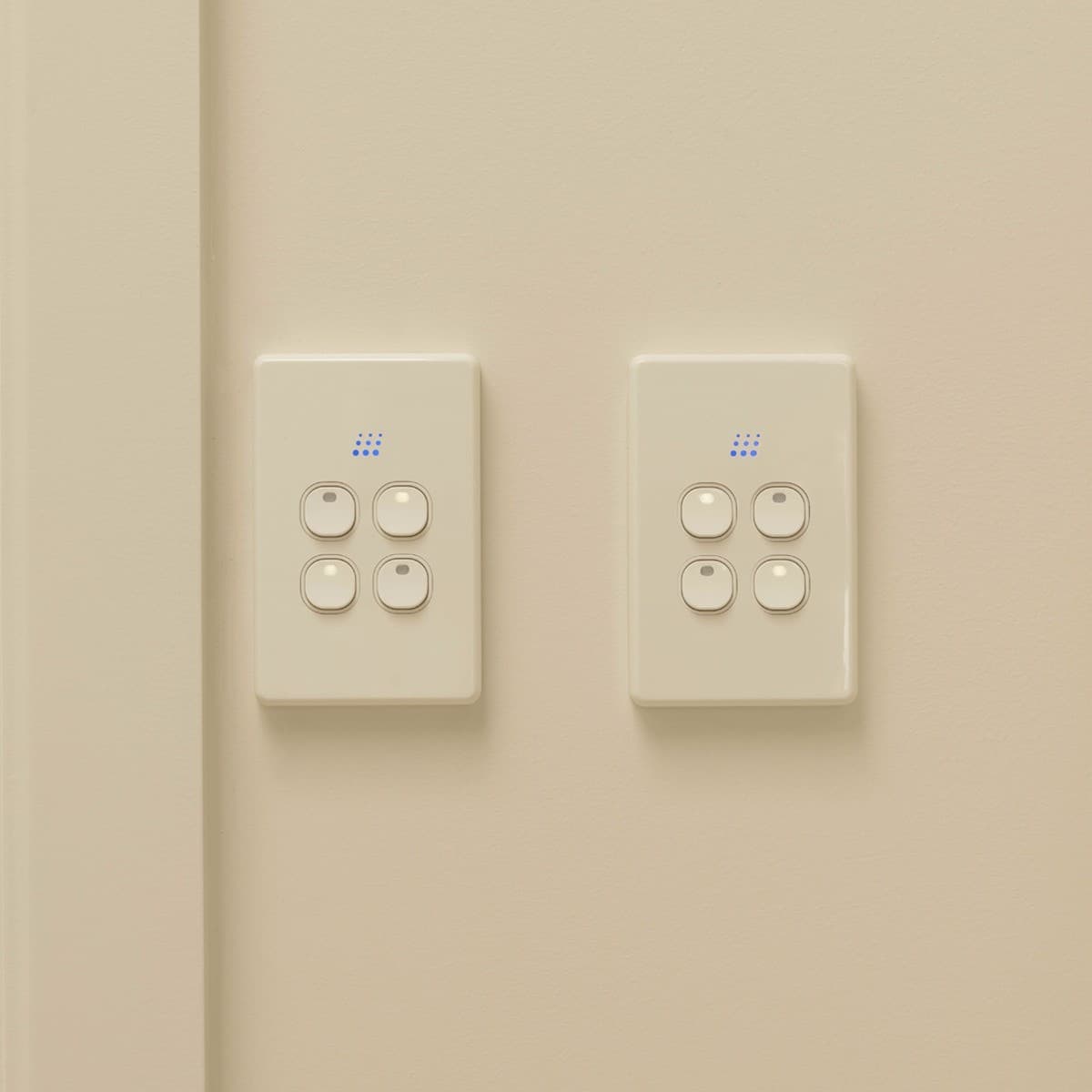 Powermesh 4 Gang Switch in White-img-2
