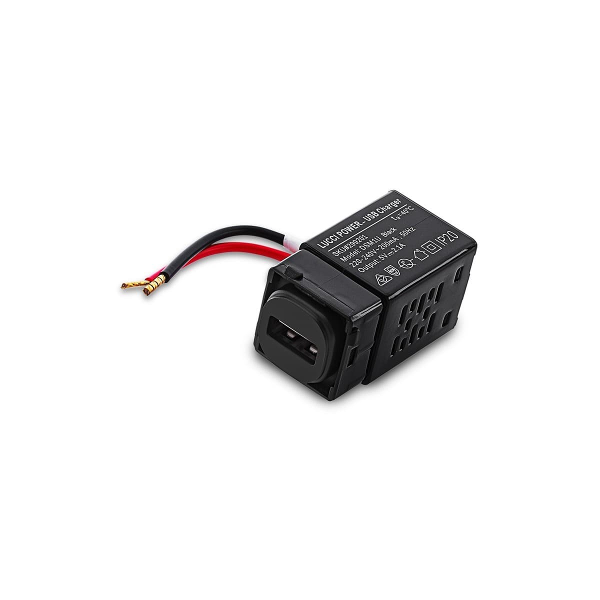 Lucci Power USB Mechanism in Black-img-4