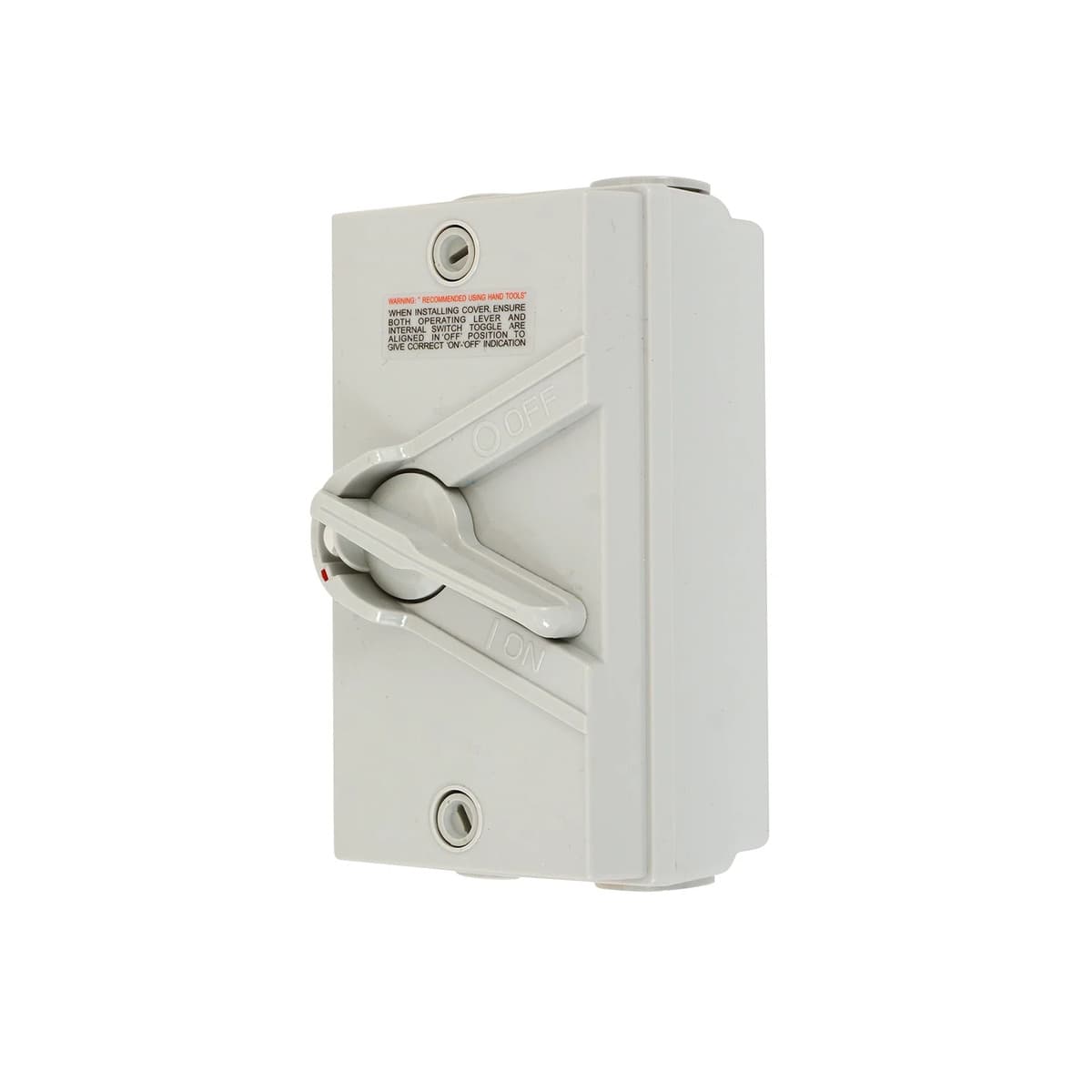 Lucci Power 35A 3 Pole Isolator in Grey IP66-img-1