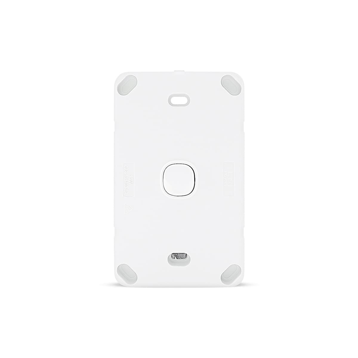 Lucci Power Gravity 1 Gang Switch in Matte White-img-3