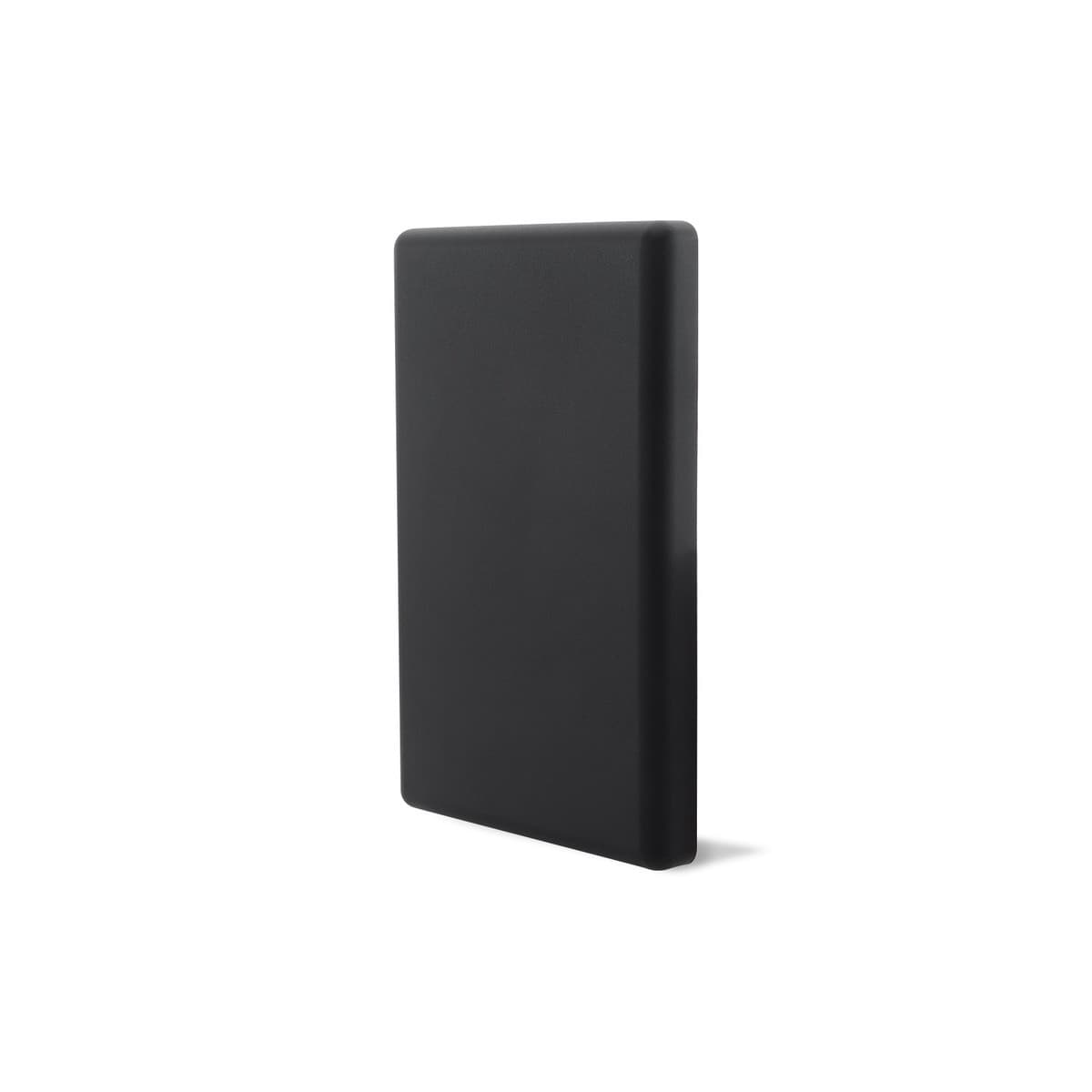 Lucci Power Gravity Blank Face Plate in Matte Black-img-2