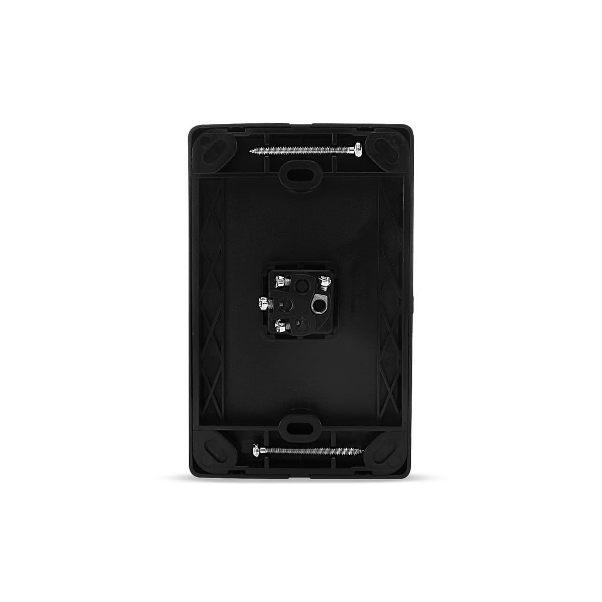 Lucci Power Gravity 1 Gang Switch in Matte Black-img-3