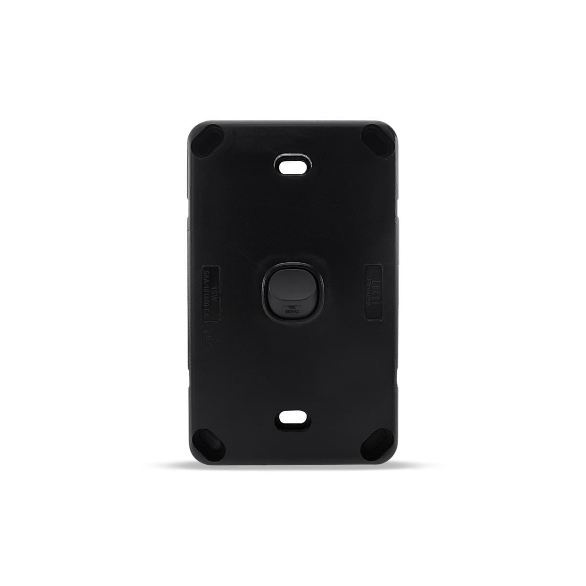 Lucci Power Gravity 1 Gang Switch in Matte Black-img-4