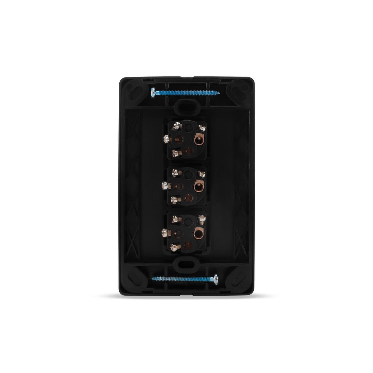 Lucci Power Gravity 3 Gang Switch in Matte Black-img-3