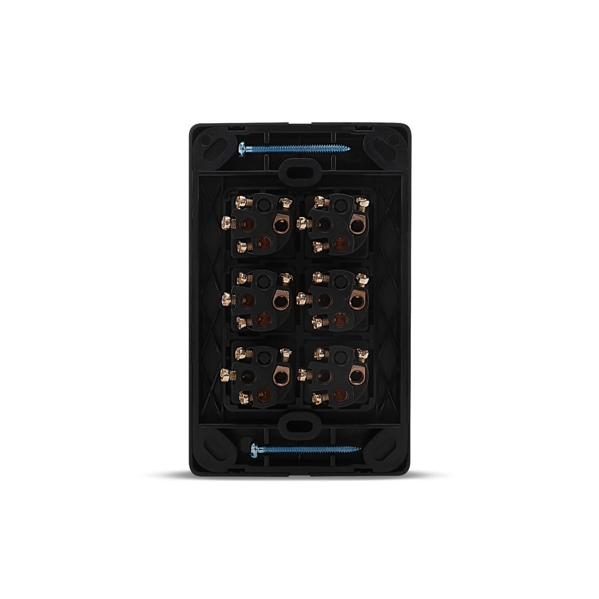 Lucci Power Gravity 6 Gang Switch in Matte Black-img-4
