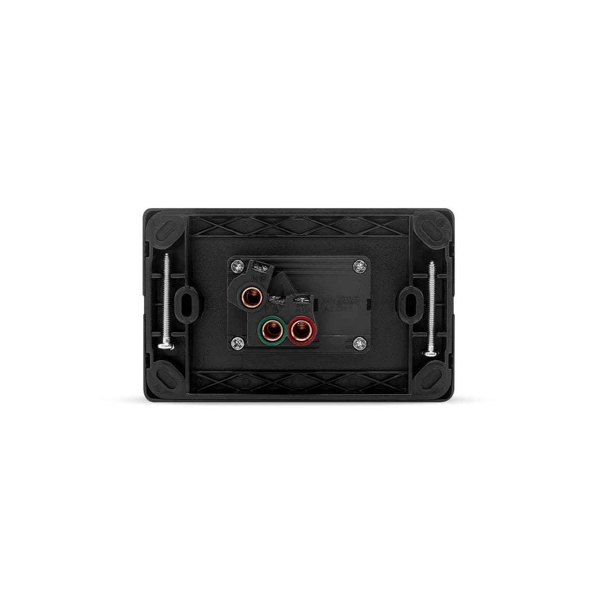Lucci Power Gravity Single 10A GPO in Matte Black-img-3