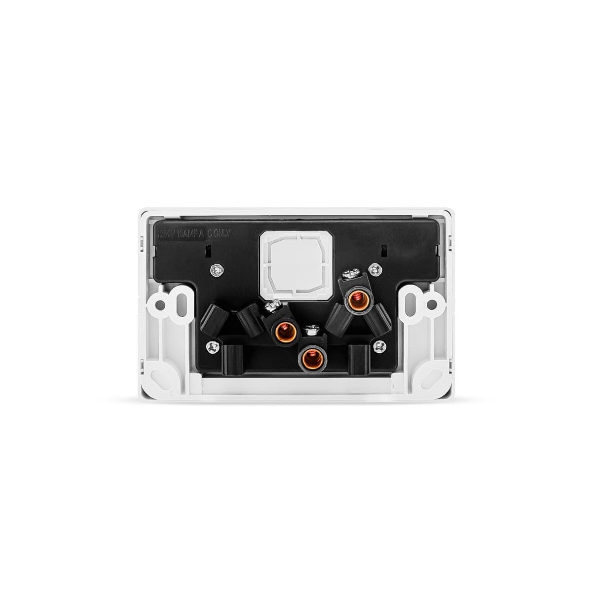 Lucci Power Gravity Twin 10A GPO in Matte White-img-3